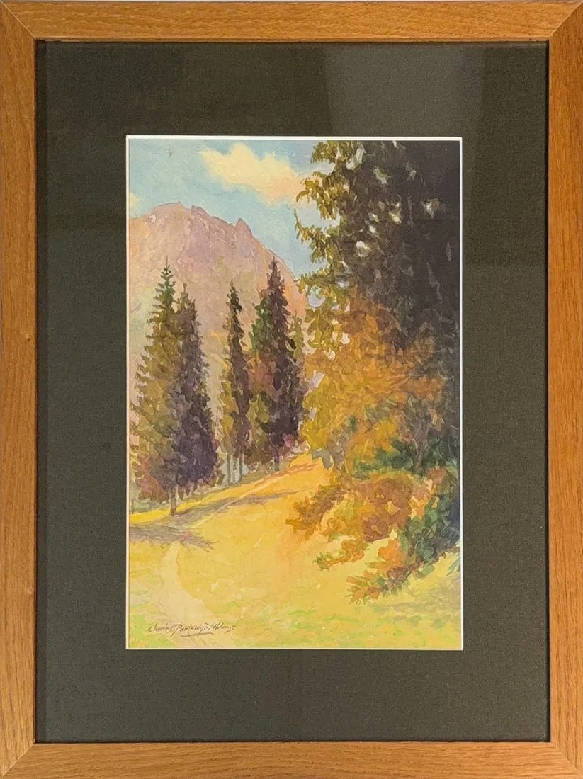 Charles Partridge Adams, Watercolor on Paper, American (1858 - 1942) (1 of 6)