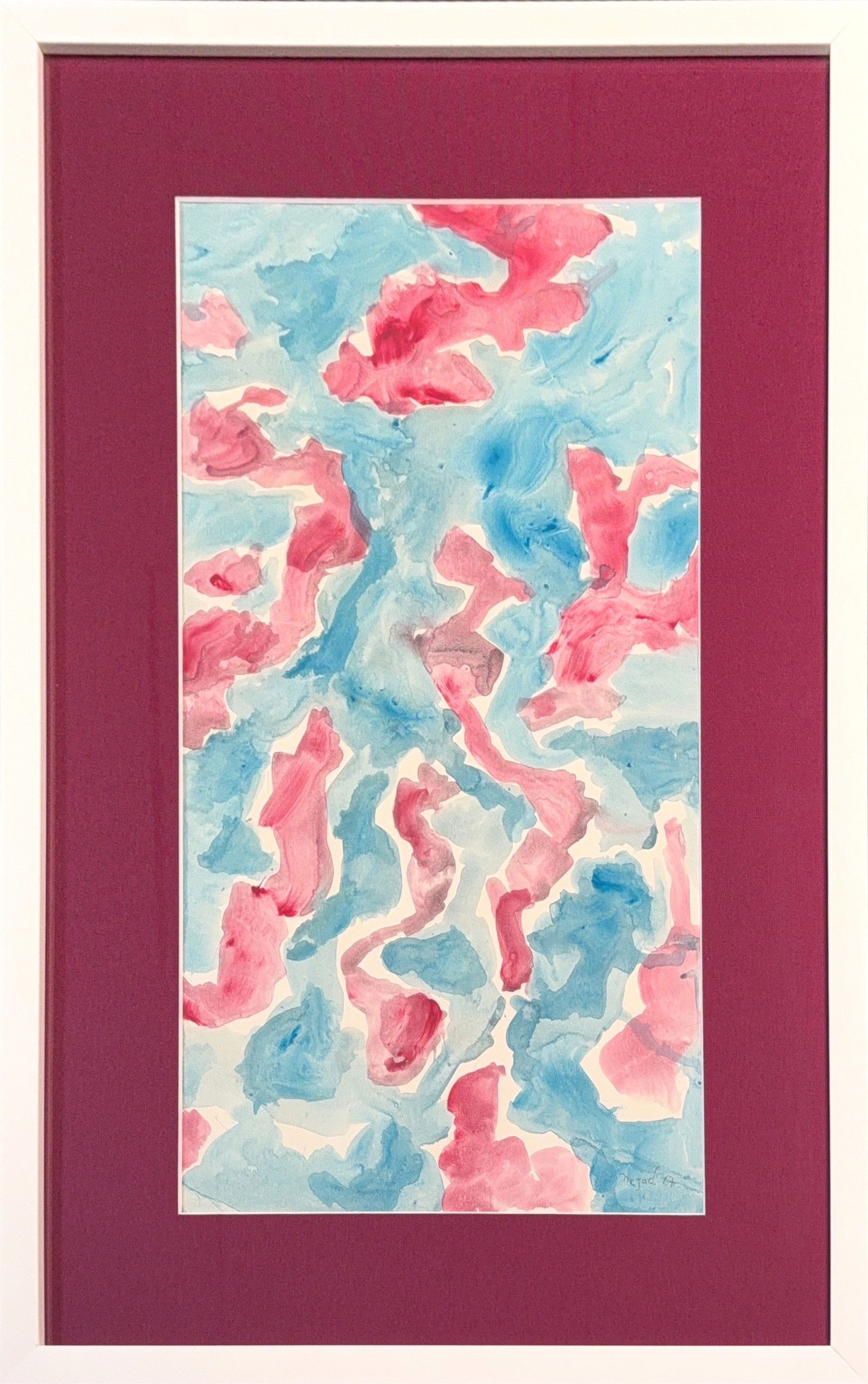 Nejad Melih Devrim, Gouache on Artistic Paper, Turkish (1923 - 1995) (1 of 6)