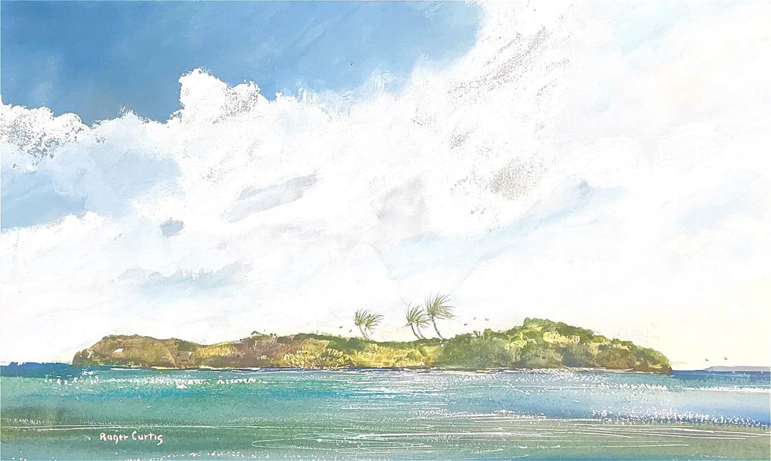 Roger William Curtis, Watercolor on Paper, American Painter (1910 - 2000) (1 of 6)