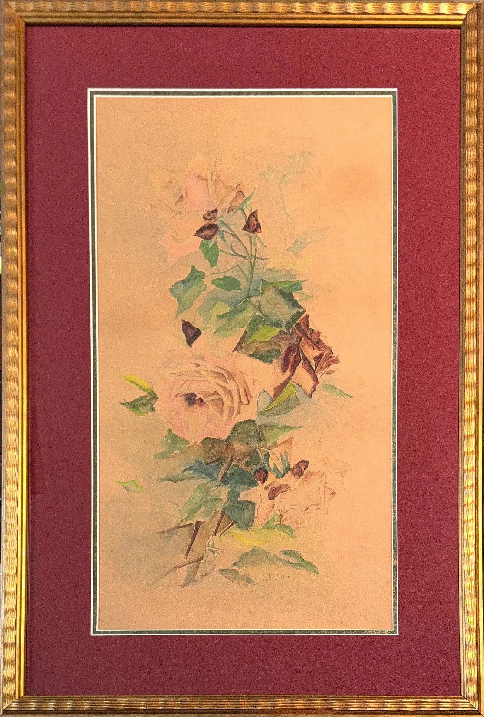 Charles Porter, Watercolor on Paper, American Painter (1847 - 1923) (1 of 7)