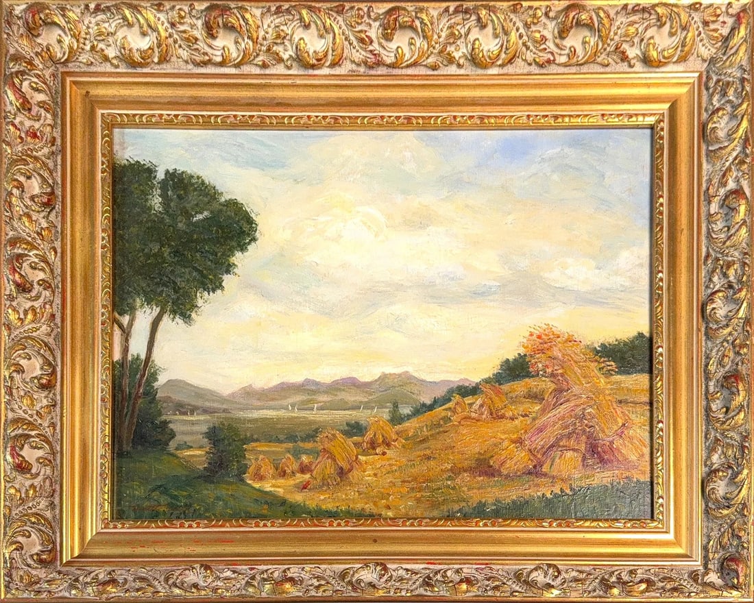 Walter Clark, Oil on Board, American (1858 - 1930) (1 of 6)