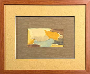 Helen Frankenthaler, Watercolor on Paper, American (1928 - 2011) (1 of 6)