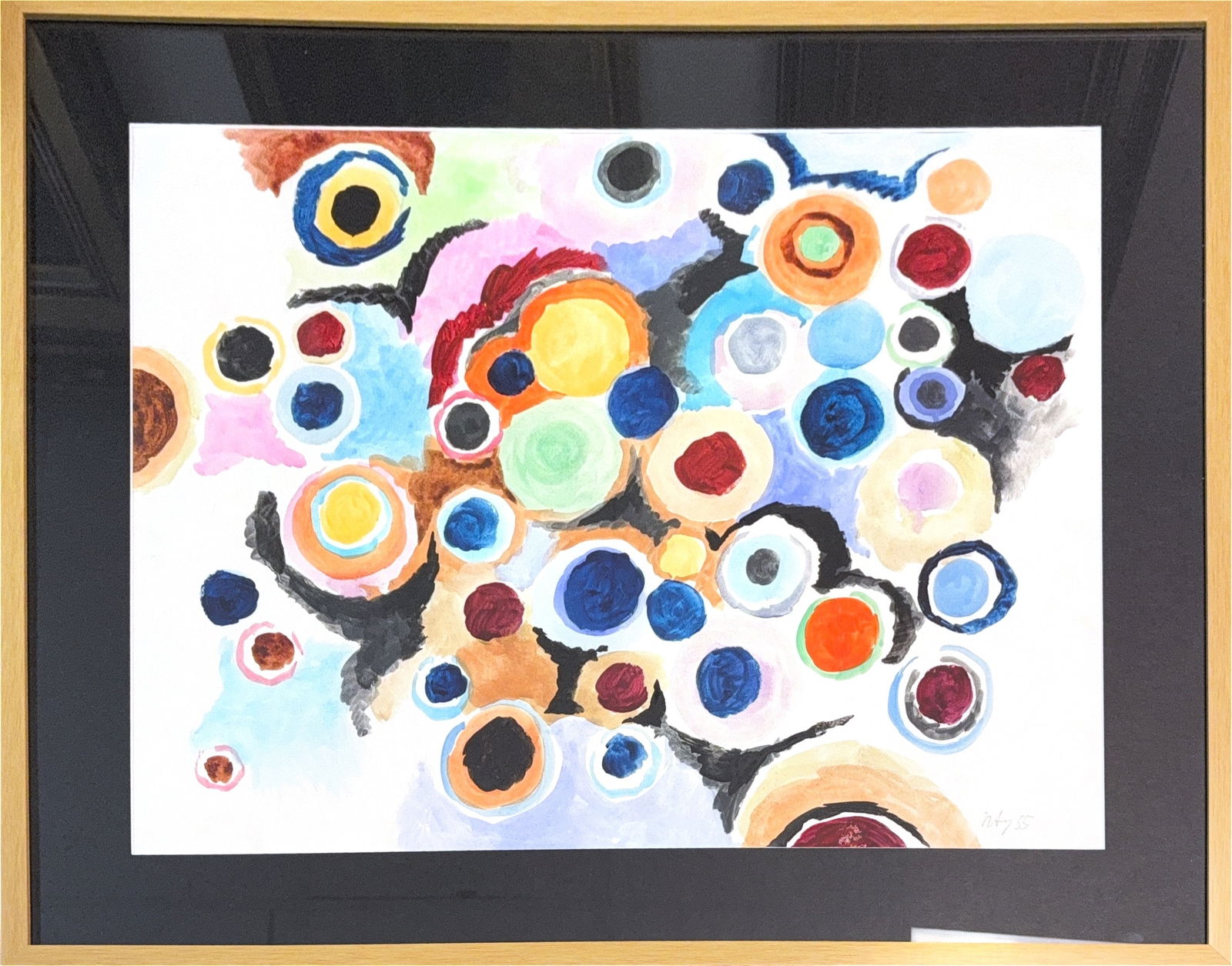 Ernst Wilhelm Nay, Watercolor on Paper, German (1902 - 1968) (1 of 6)