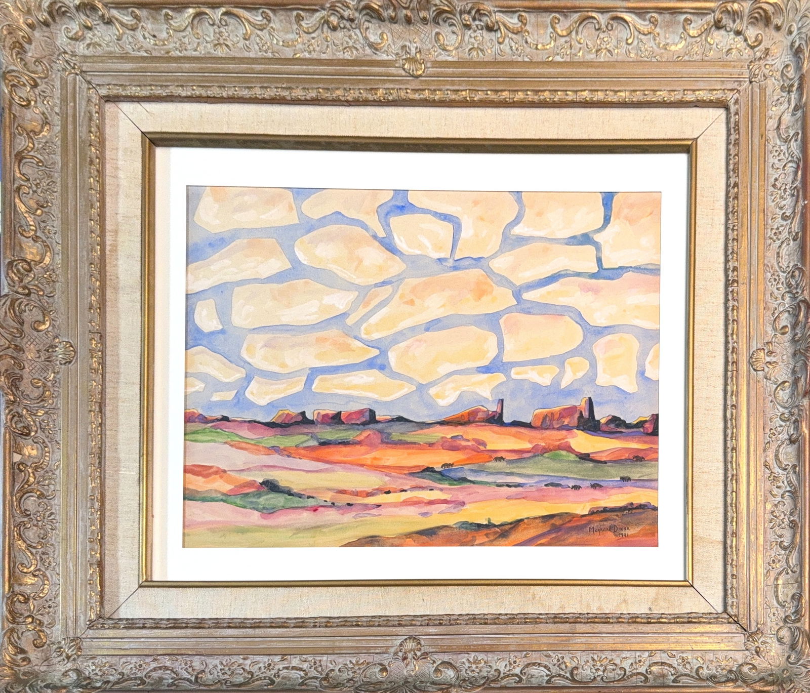 Maynard Dixon, Watercolor on Paper, American (1875 - 1946) (1 of 5)