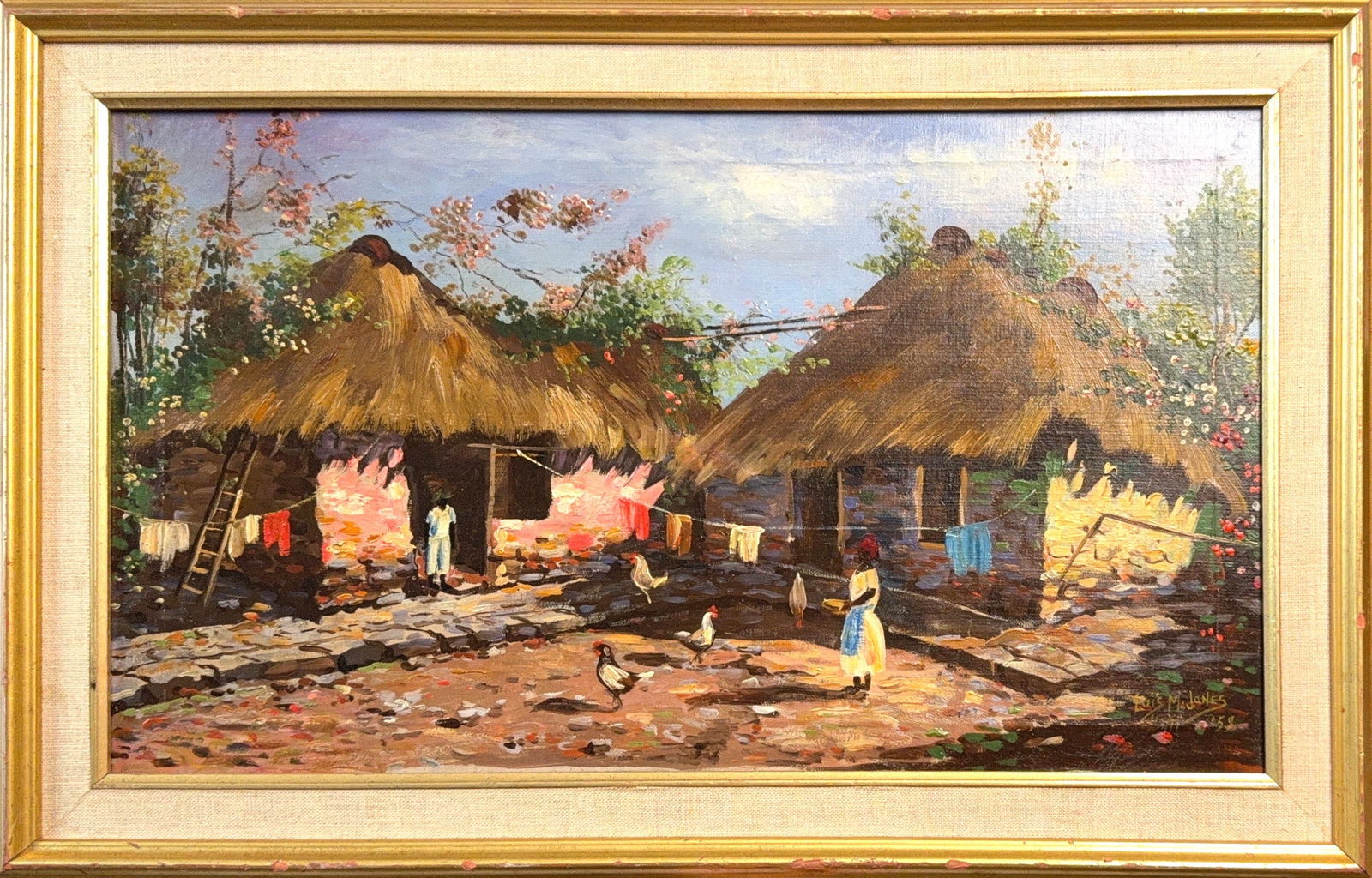 Lois Mailou Jones, Oil on Canvas, American (1905 - 1998) (1 of 5)