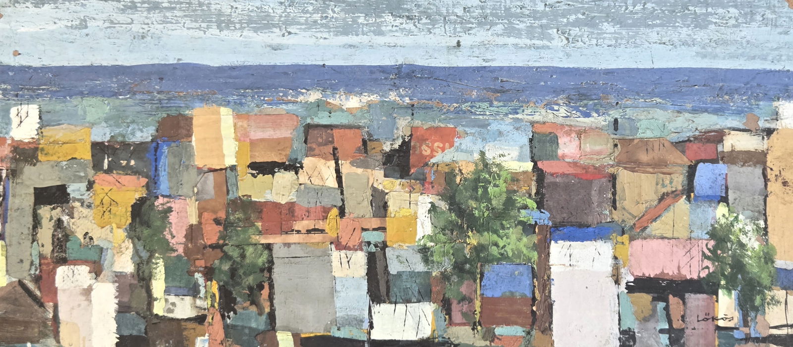 Stefan Lokos, Oil on Panel, Hungarian (1913 - 1994) (1 of 7)