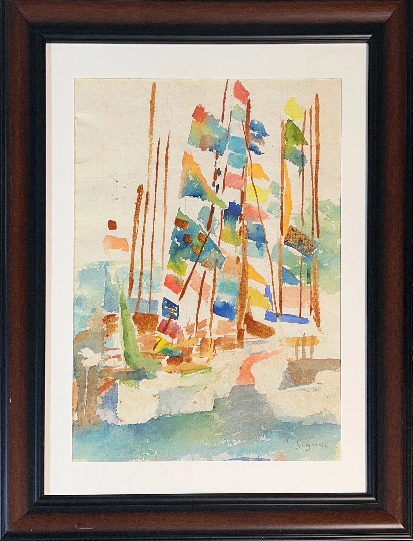 Paul Victor Jules Signac, Watercolor on Paper, French (1863 - 1935) (1 of 4)