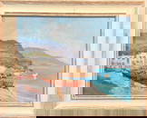 Attilio Pratella, Oil on Wood Board, Italian (1856 - 1949)