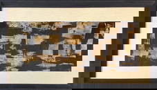 Franz Josef Kline, Ink/Mix-Media on Card Board, American (1910 - 1962)