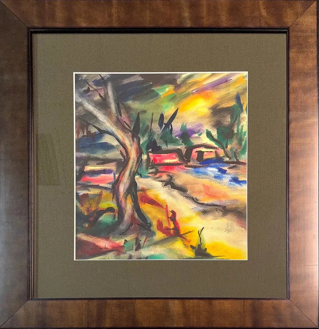 Maurice De Vlaminck, Mix-Media, French (1876 - 1958) (1 of 6)