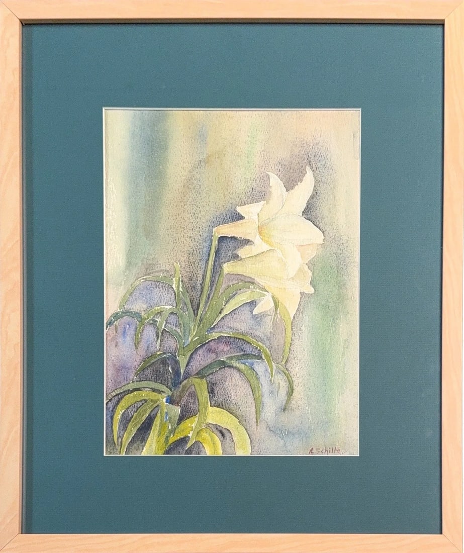 Alice Schille, Watercolor on Paper, American (1869 - 1955) (1 of 5)