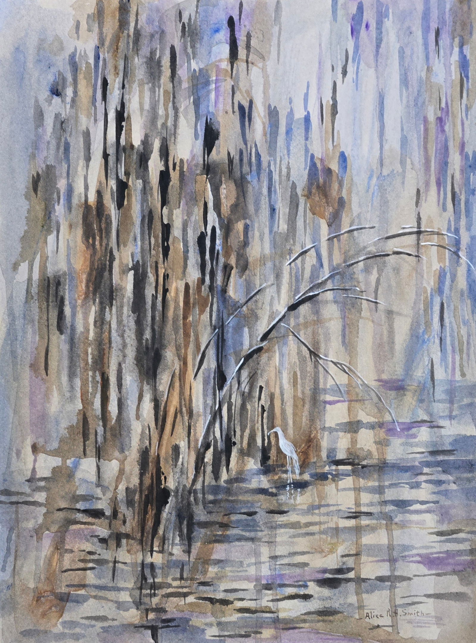 Alice Ravenel Huger Smith, Watercolor on Board, American (1876 - 1958) (1 of 4)