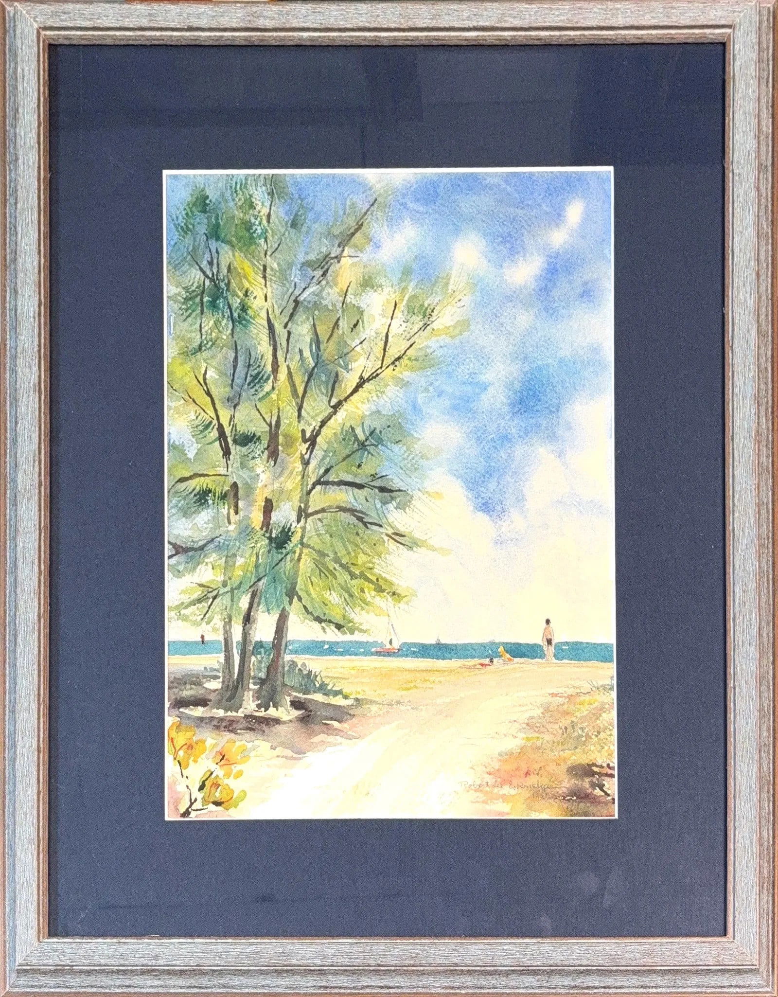 Robert Eskridge, Watercolor on Paper, American (1891 - 1975) (1 of 7)