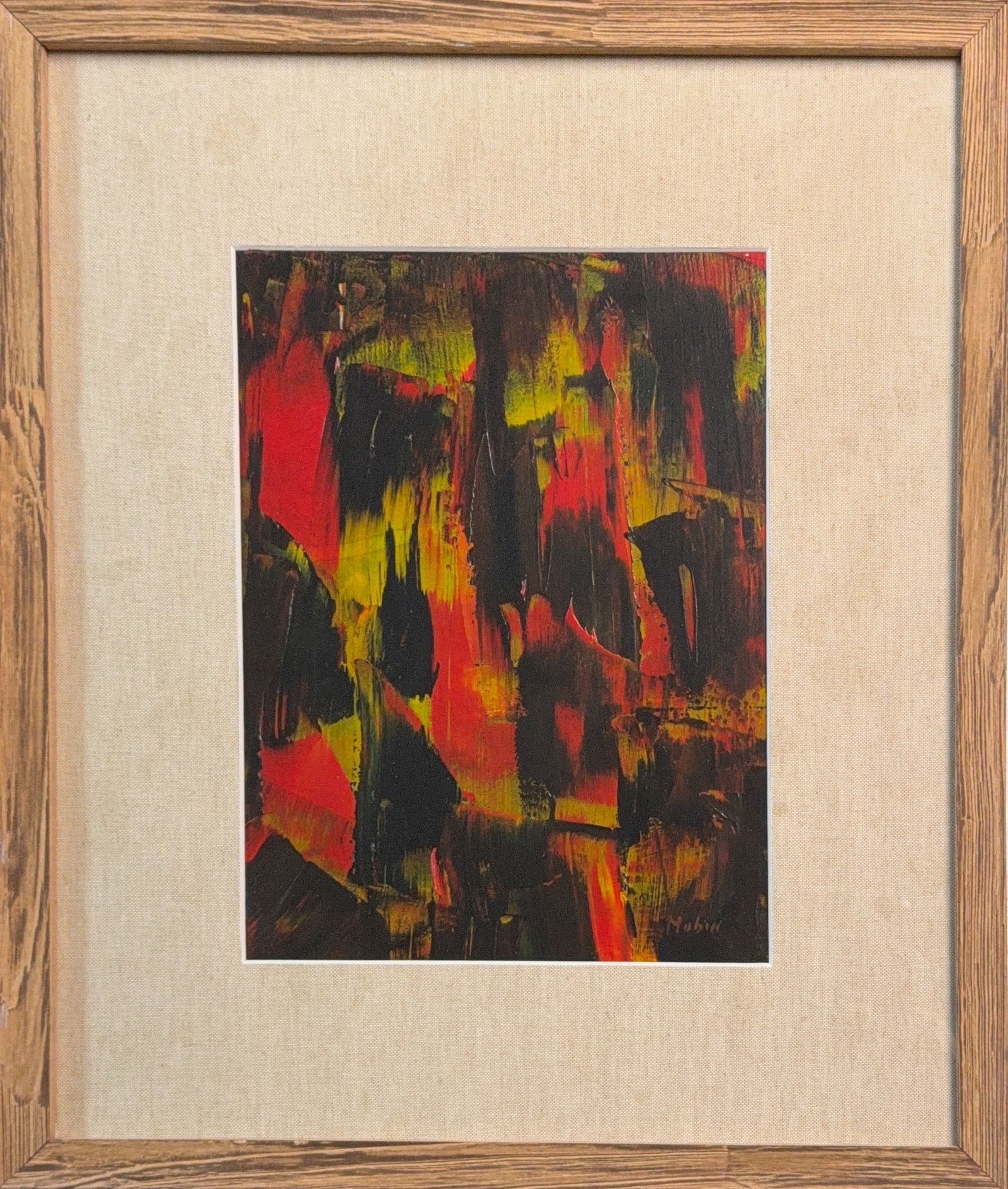 Orhon Mubin, Oil on Board, Turkish (1924 - 1981) (1 of 6)