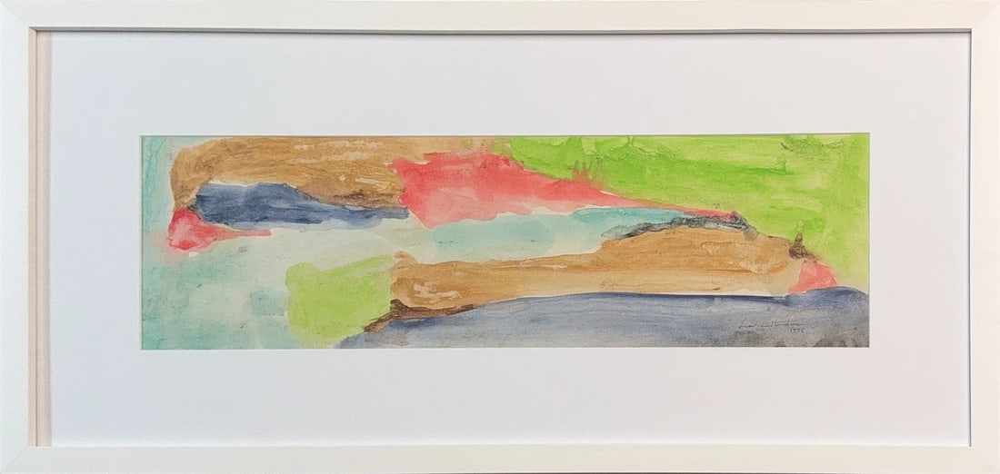 Helen Frankenthaler, Watercolor/Acrylic on Paper , American (1928 - 2011) (1 of 7)