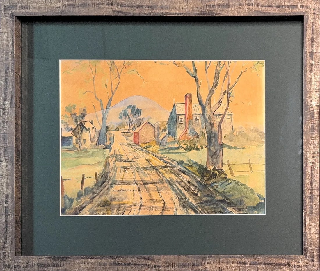 William Meyerowitz, Watercolor/Mix-Media on Paper, Ukranian (1887 - 1981) (1 of 7)