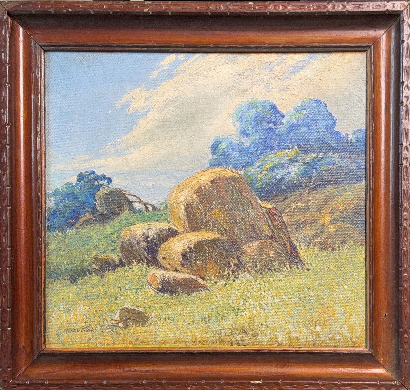 Alson Skinner Clark, Oil on Canvas Board, American (1876 - 1949) (1 of 6)