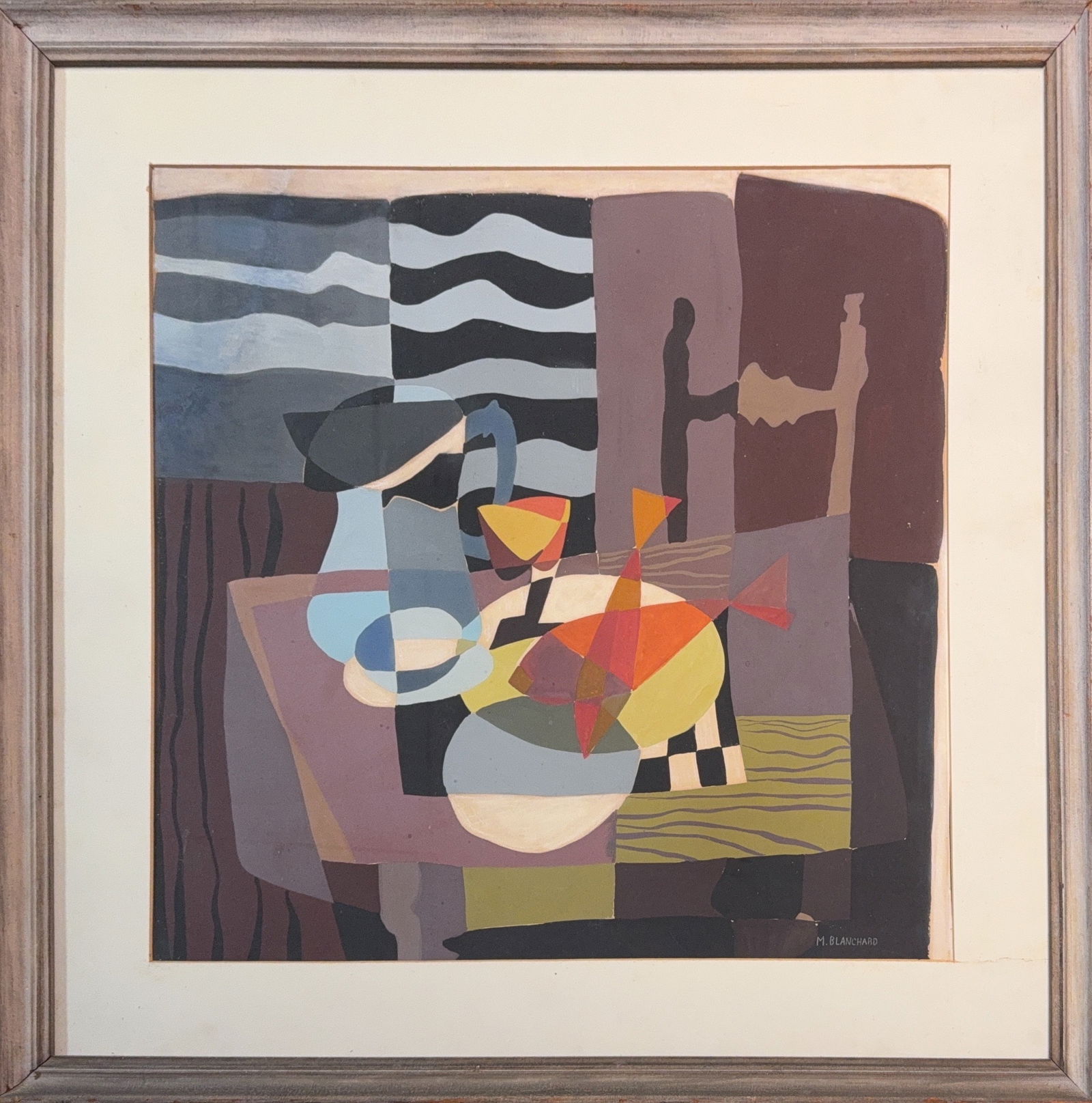 Maria Gutierrez Blanchard, Gouache on Board, Spanish (1881 - 1932) (1 of 6)