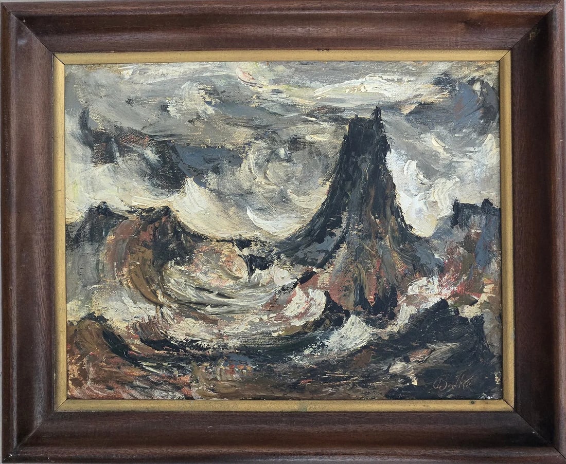 Peder Balke, Oil on Canvas, Norwegian (1804 - 1887) (1 of 4)