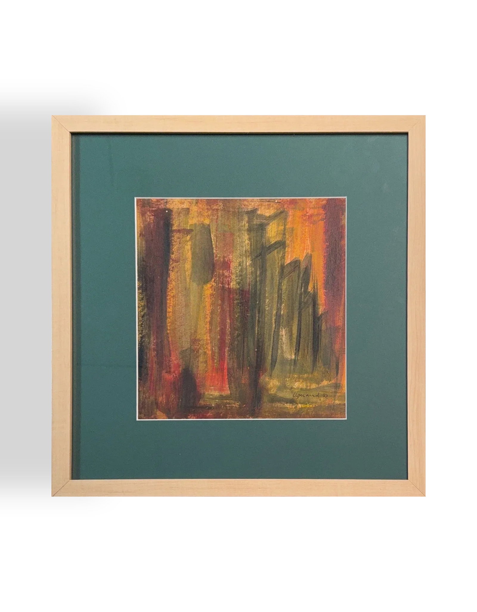 Peter Upward, Oil on Paper, Australian Painter (1932 - 1984): KEYWORDS: Color, Fields, Expressive Brushwork, Emotion, Representational, Imagery. Born: 1932. Died: 1984. Known for: Abstract painting. The abstract expressionist Peter Upward obtained formal art tra