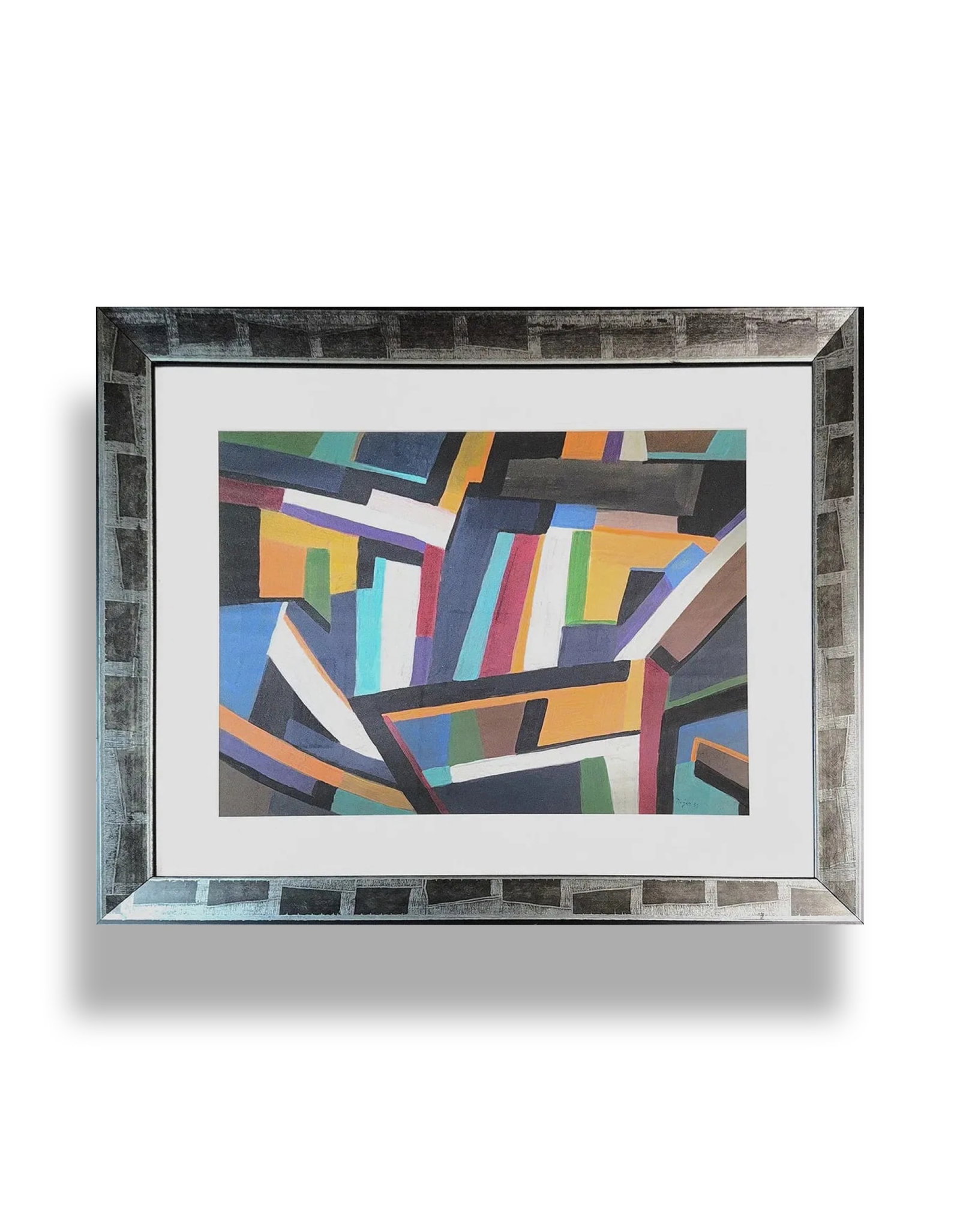 Nejad Melih Devrim, Acrylic/Mix-Media on Paper, Turkish (1923 - 1995) (1 of 8)