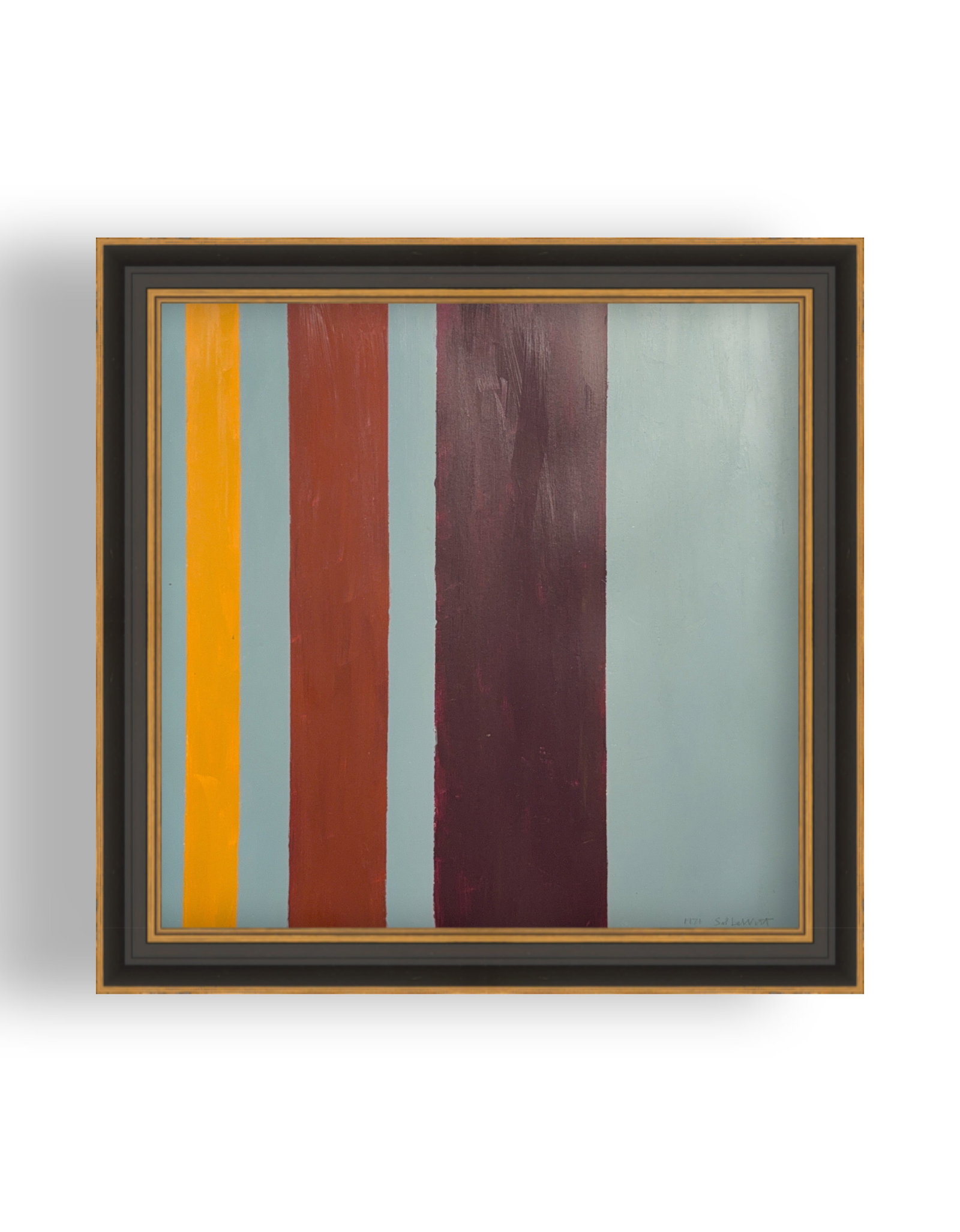 Sol LeWitt, Gouache on Paper, Russian-Jewish (1928 - 2007) (1 of 7)