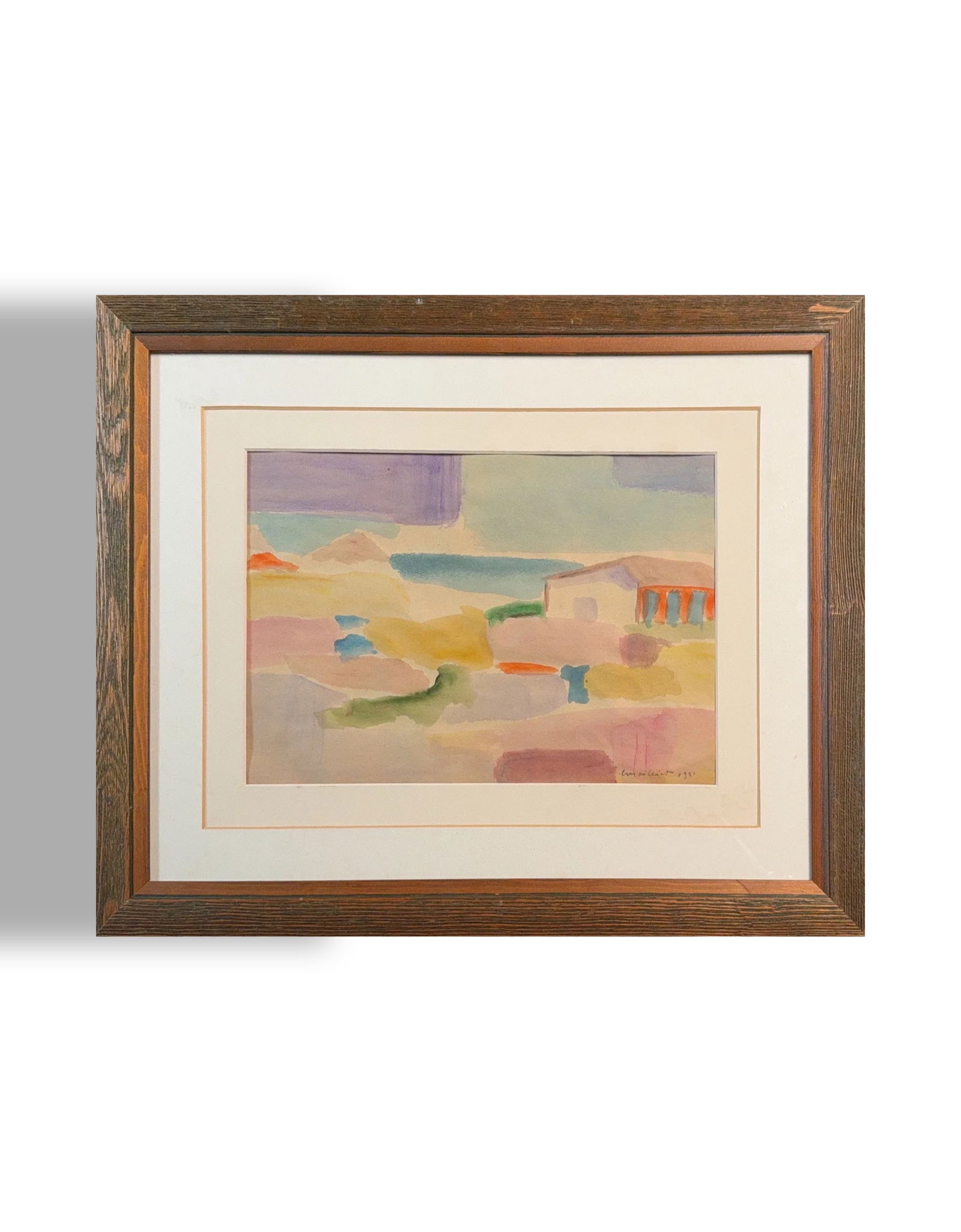 Louis Moilliet, Watercolor on Paper, Swiss (1880 - 1962) (1 of 8)