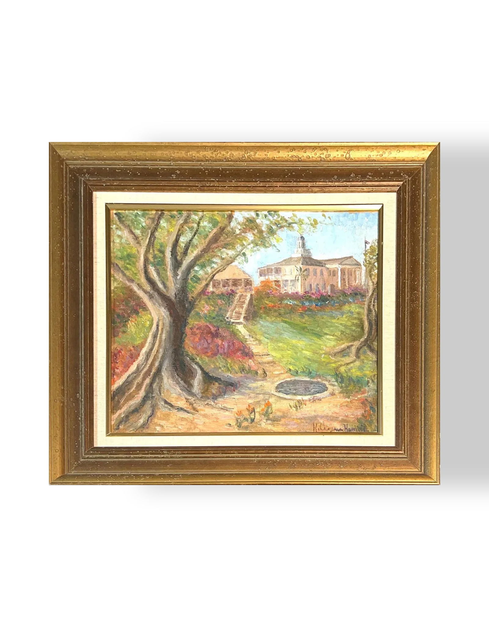 Hildegarde Hume Hamilton, Oil on Canvas, American Painter (1898 - 1970) (1 of 8)