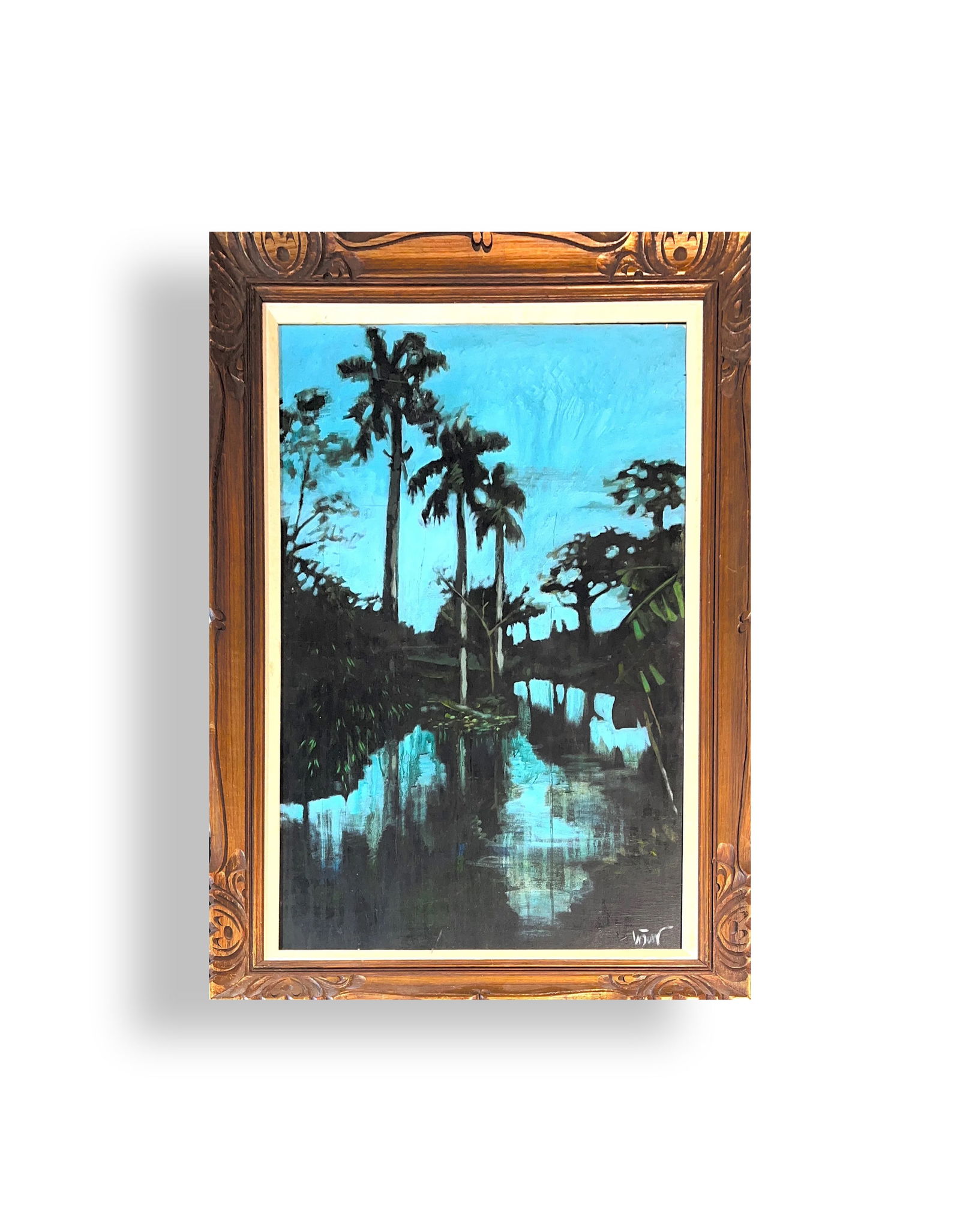 Cesar Beltran, Oil on Canvas, Cuban Painter (1953 - Ongoing) (1 of 8)