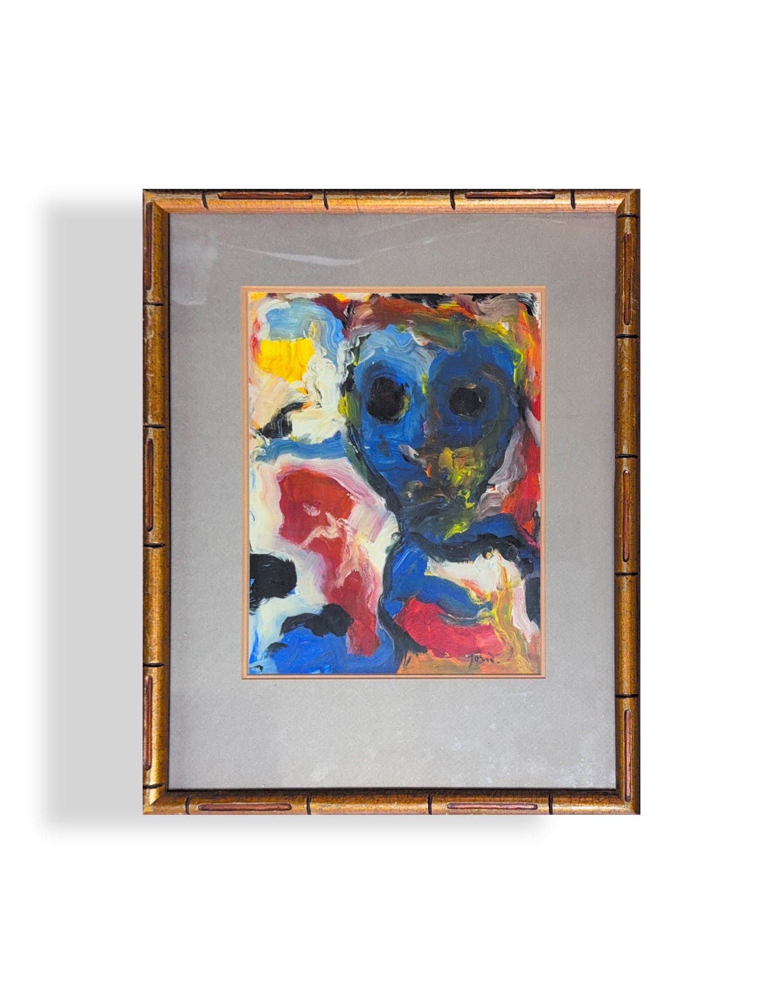 Asger Jorn, Acrylic/Mix-Media on Cardboard, Danish (1914 - 1973) (1 of 7)