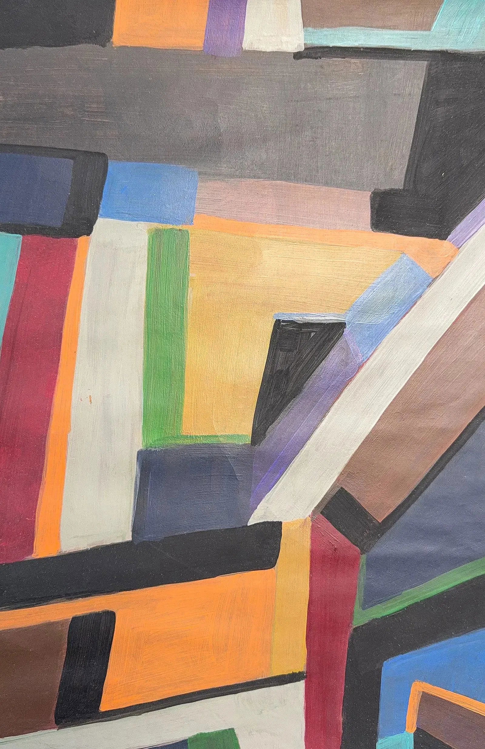 Nejad Melih Devrim, Acrylic/Mix-Media on Paper, Turkish (1923 - 1995) - 6