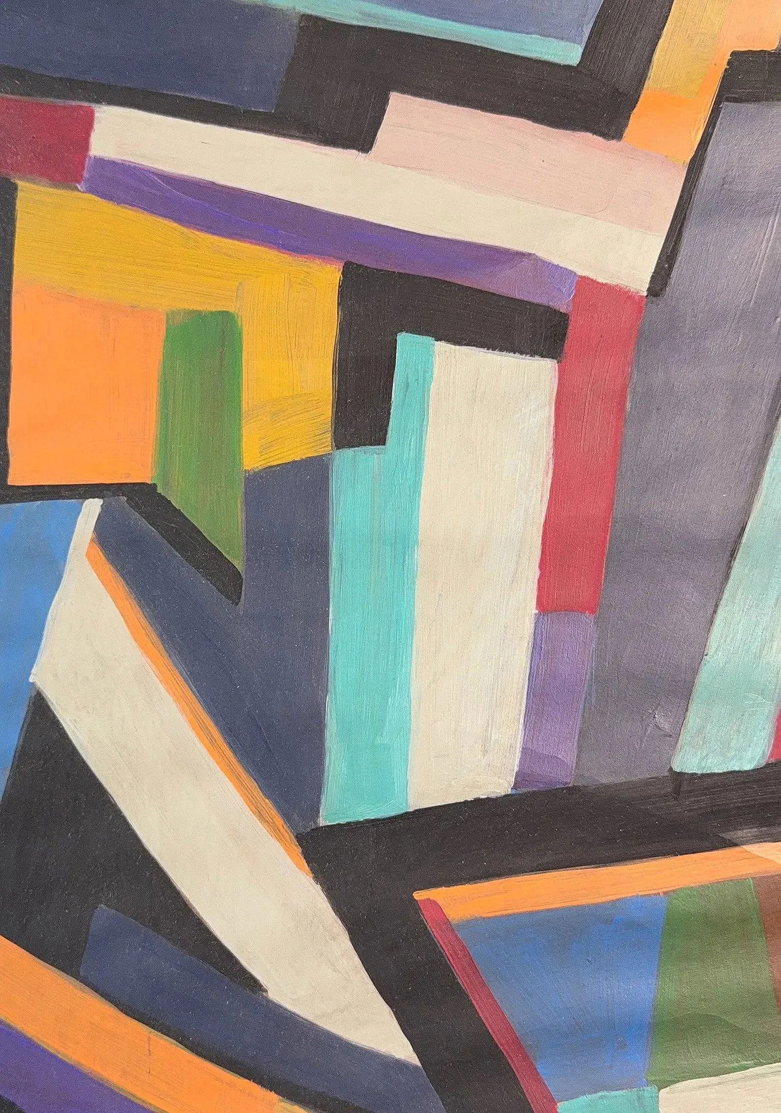 Nejad Melih Devrim, Acrylic/Mix-Media on Paper, Turkish (1923 - 1995) - 7