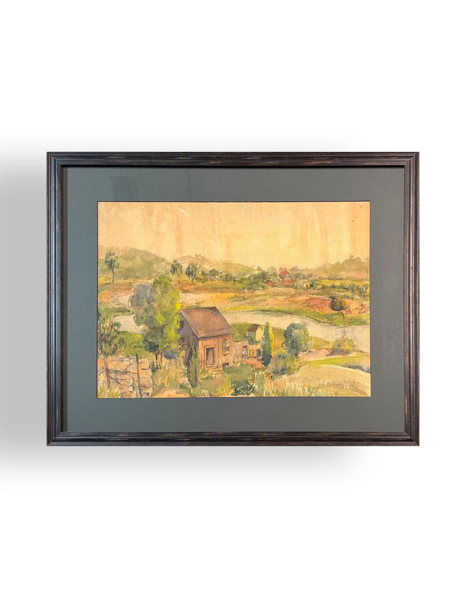 Bror Nordfeldt, Watercolor on Cardboard, Swiss (1878 - 1955) (1 of 10)