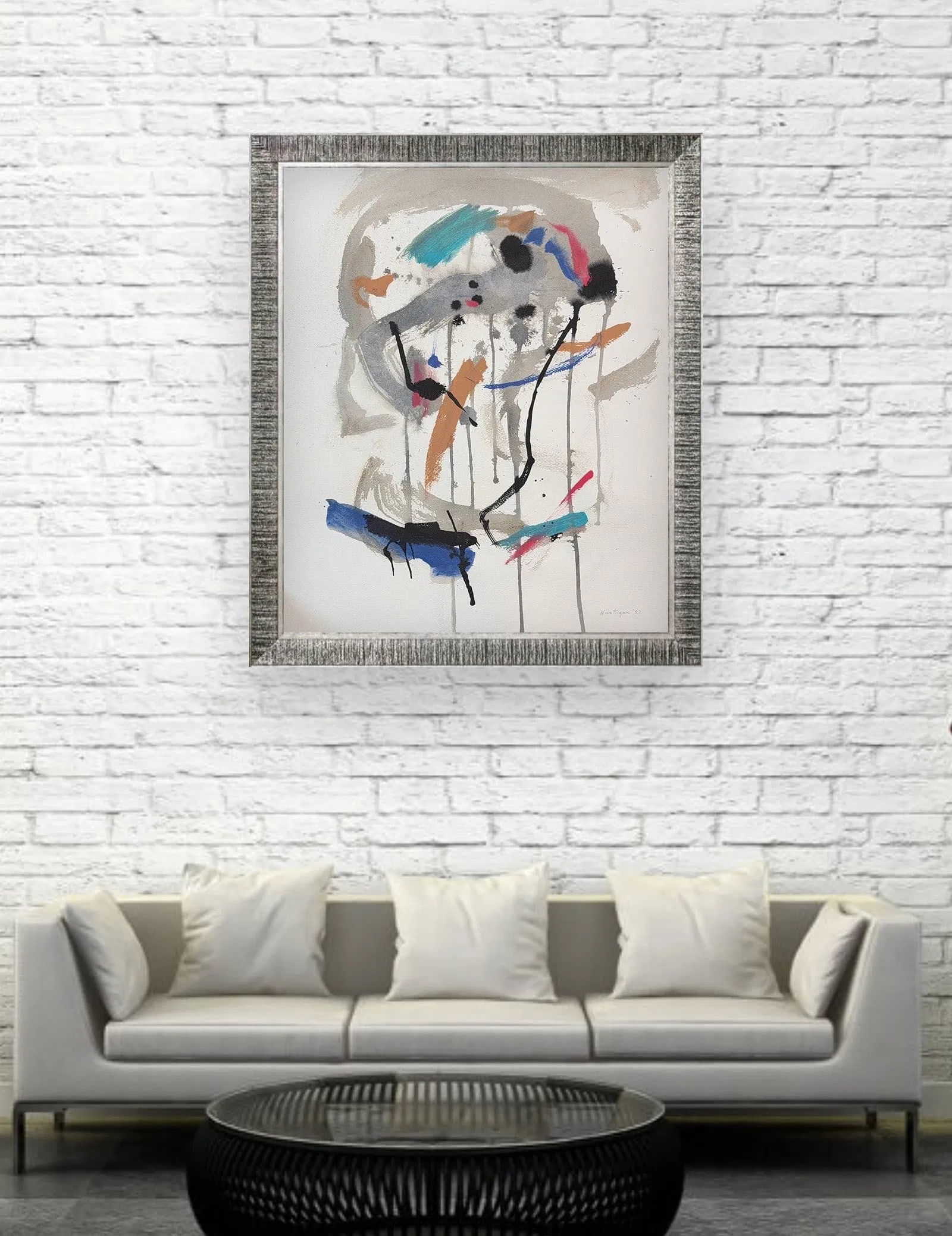 Grace Hartigan, Watercolor/Mix-Media on Paper, American (1922 - 2008) - 2