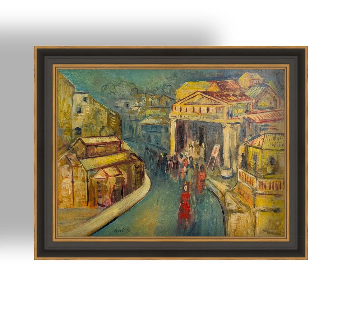 Jean Dufy, Oil on Hard board, French (1888 - 1964) (1 of 8)