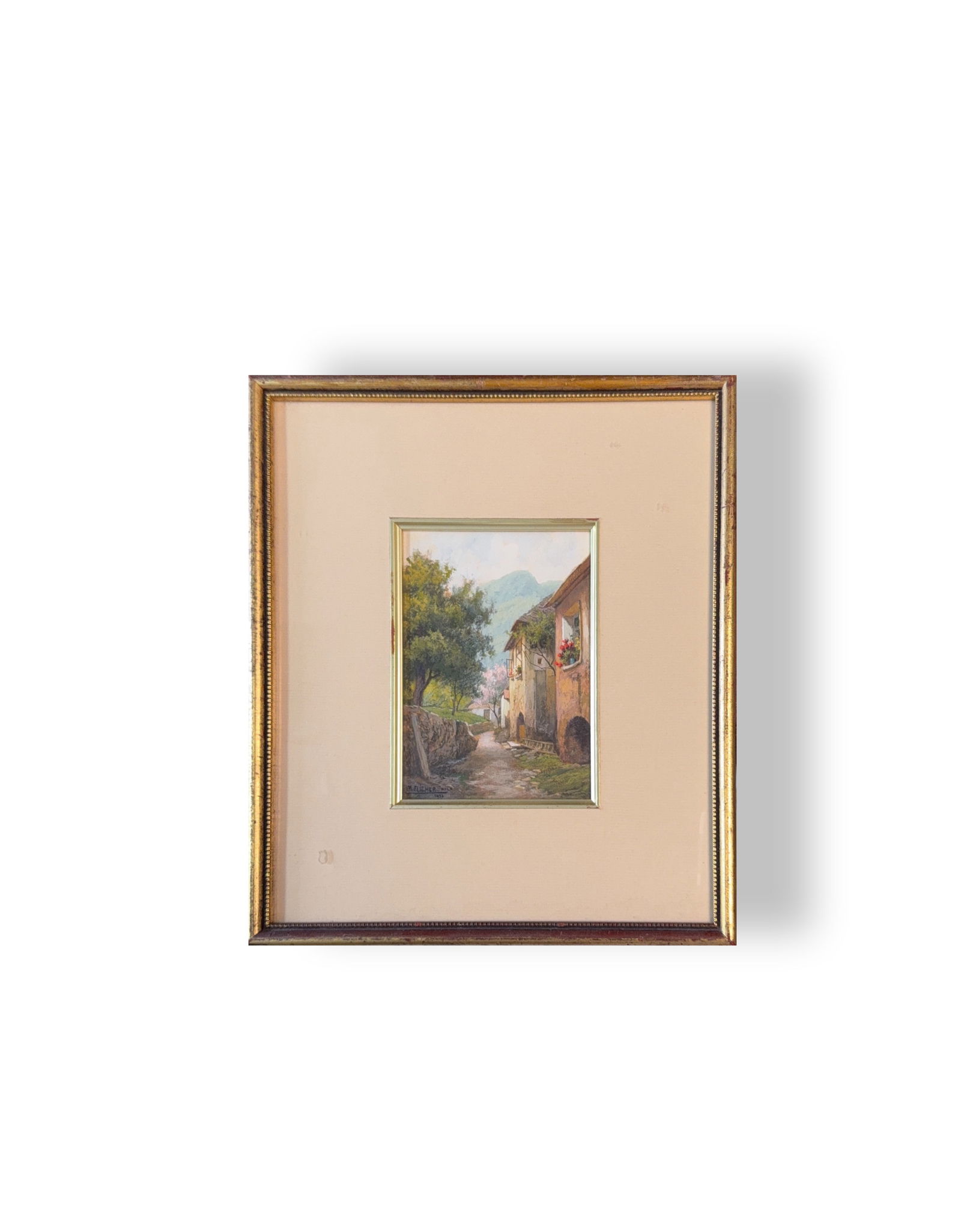 Karl Flieher, Watercolor on Paper, Austrian (1881 - 1958) (1 of 7)