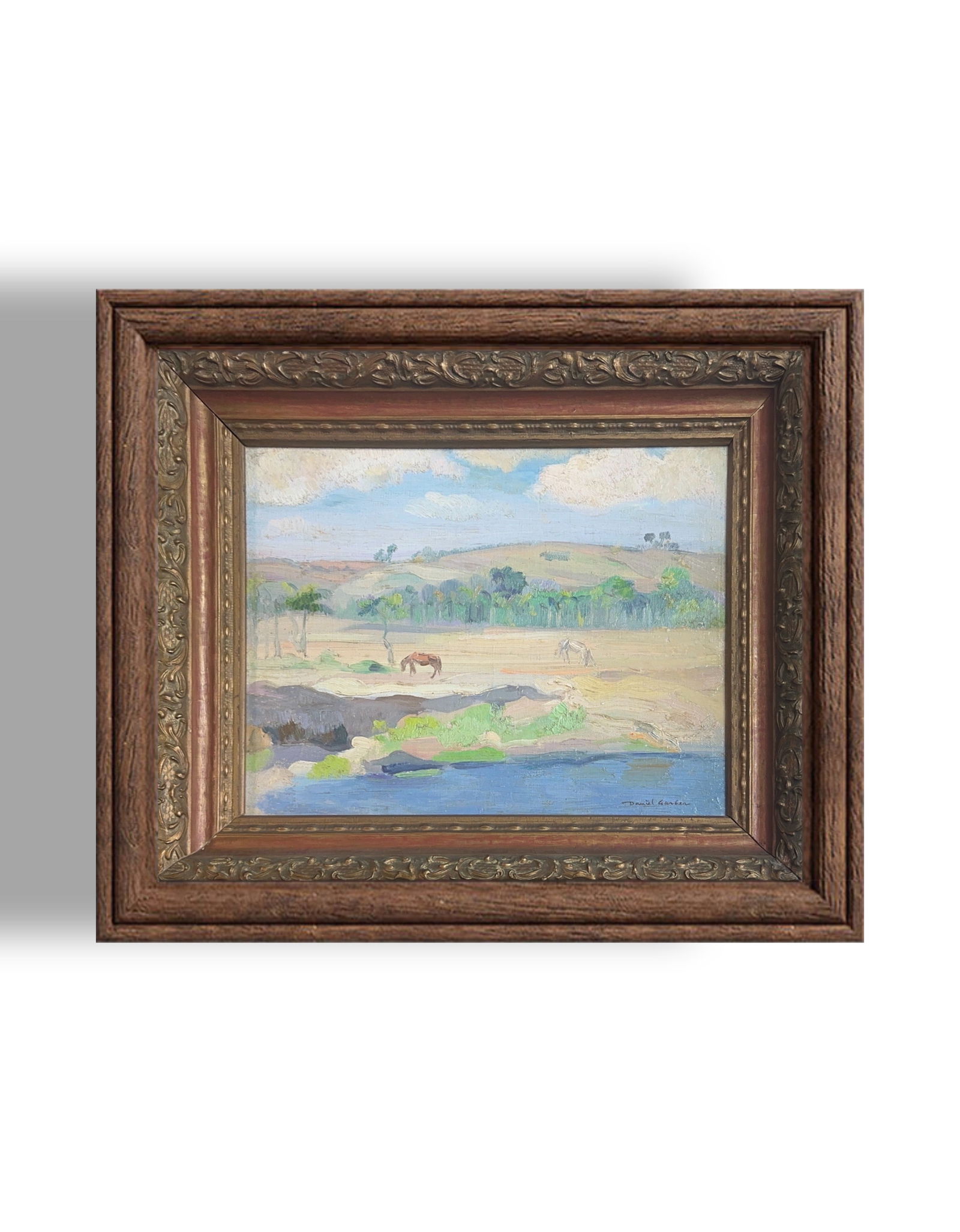 Daniel Garber, Oil on Canvas Board, American (1880 - 1958) (1 of 8)