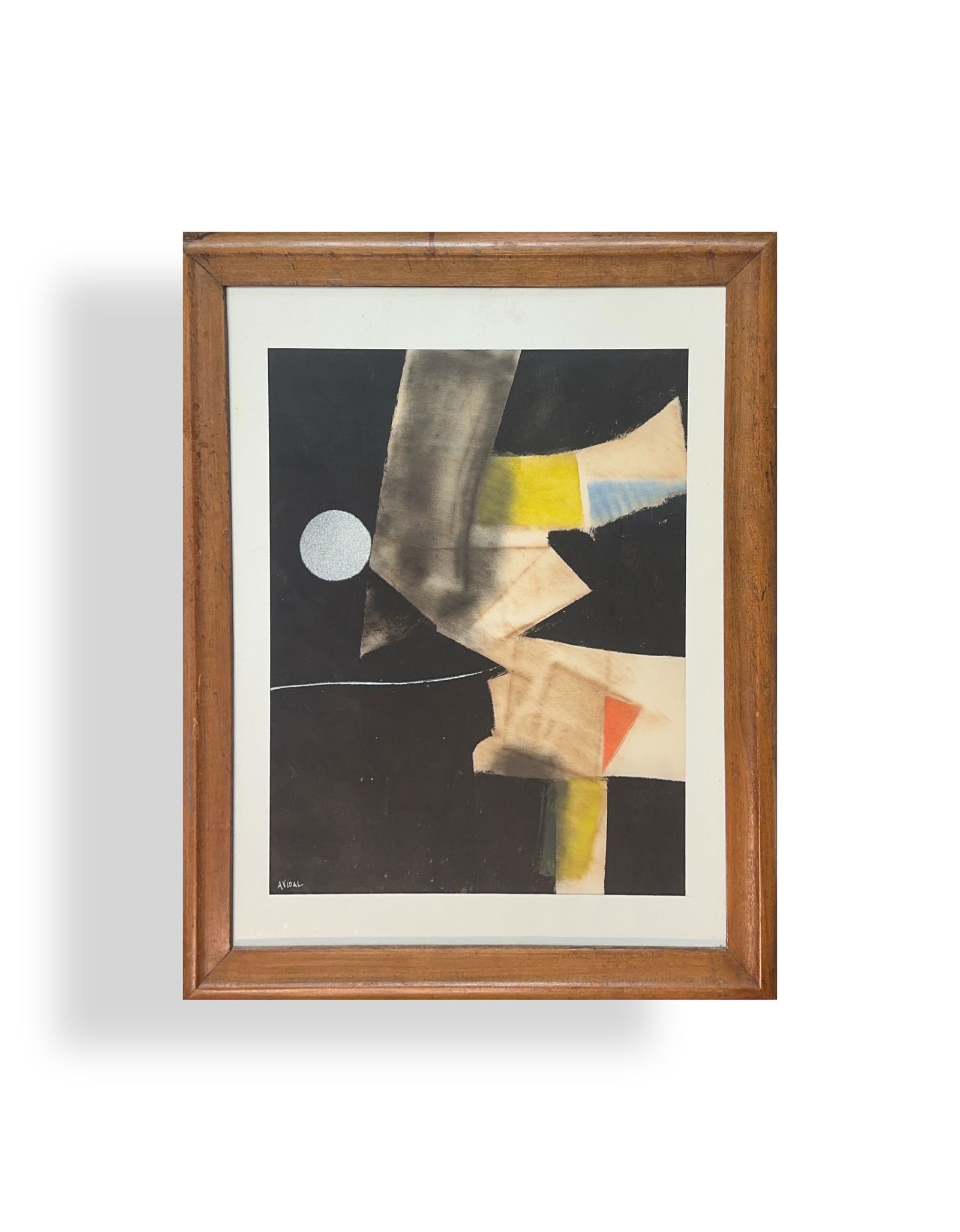 Antonio Vidal, Mix-Media on Cardboard, Cuban (1928 - 2013) (1 of 9)