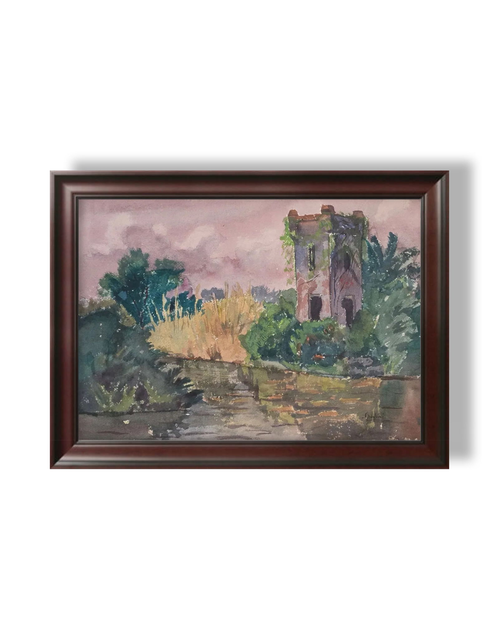 Armando Spadini, Watercolor on Paper, Italian (1883 - 1925) (1 of 7)