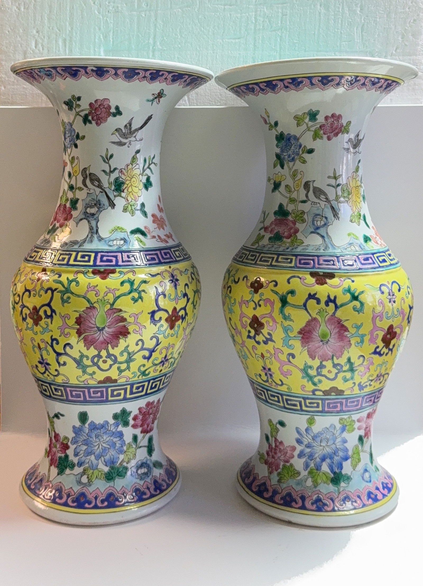 Pair of Oriental Bases w/ Hallmarked Stampted on the Bottom (1 of 12)