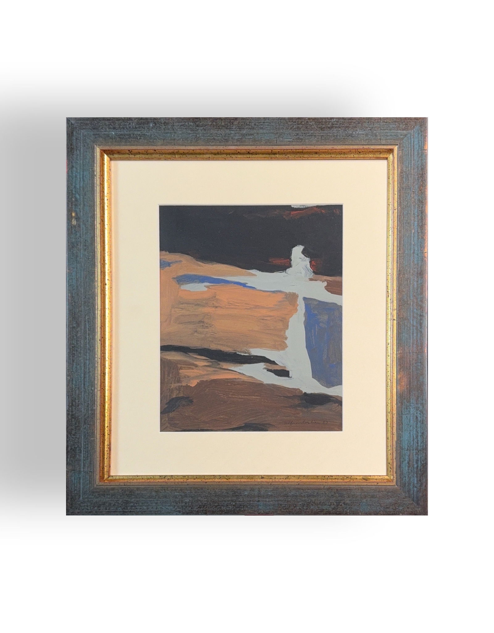 Alfred (lLippitz) Leslie, Oil/Acrylic/Mix-Media on Masonite, American (1927 - 2023) (1 of 8)