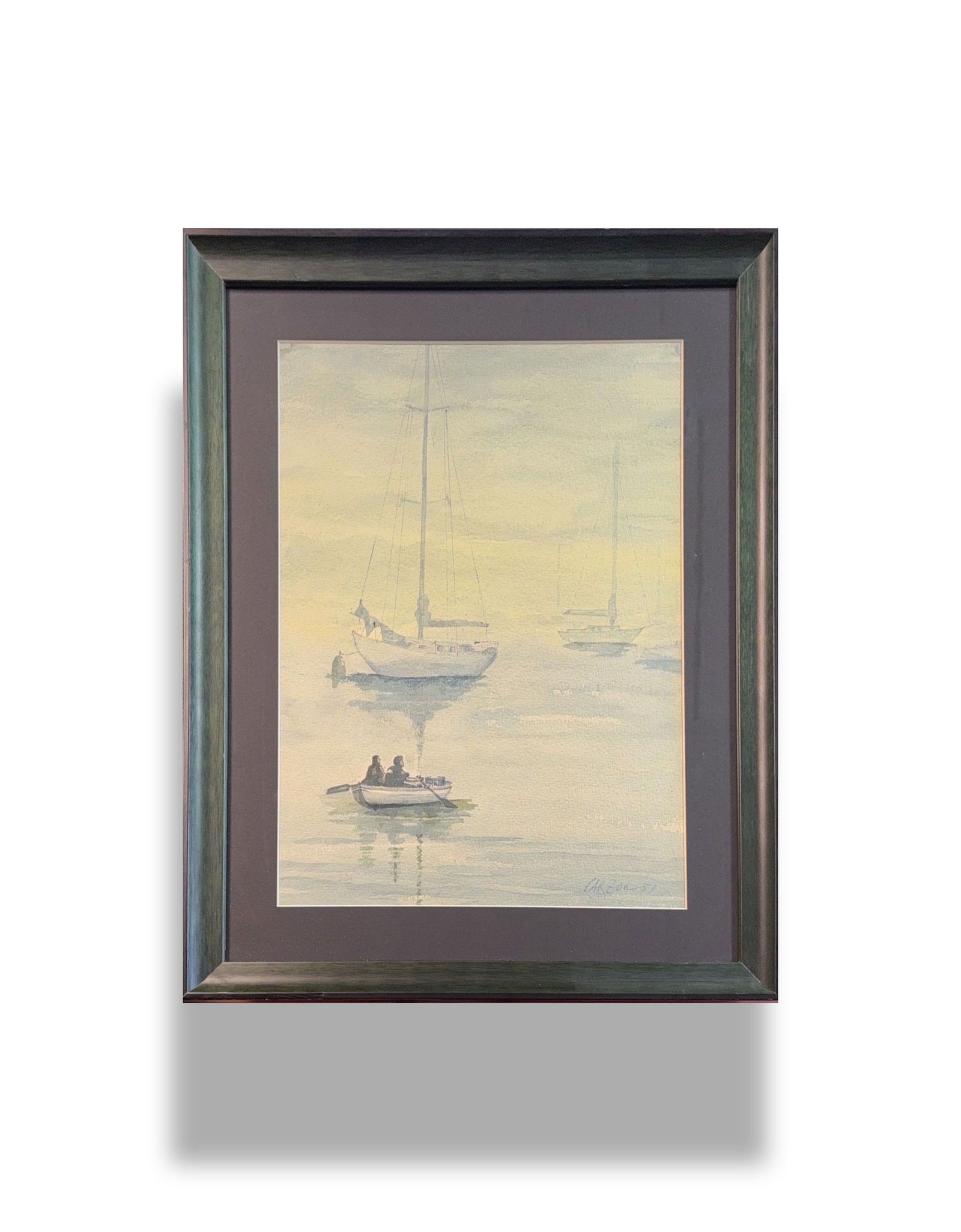 Jean Carzou, Watercolor on Cardboard, French (1907-2000) (1 of 9)