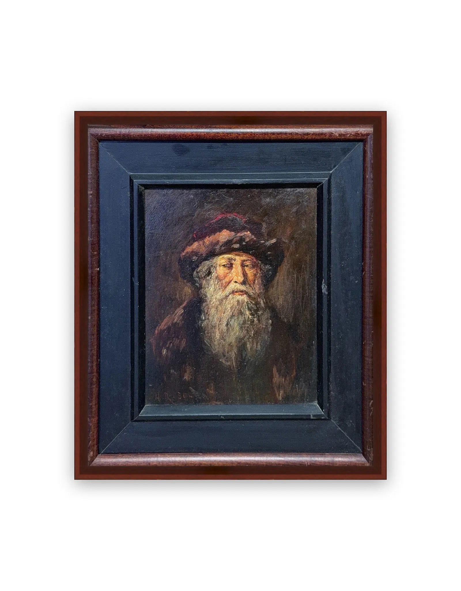 Henry Raschen, Oil on Hard Board, German (1854 - 1937) (1 of 8)