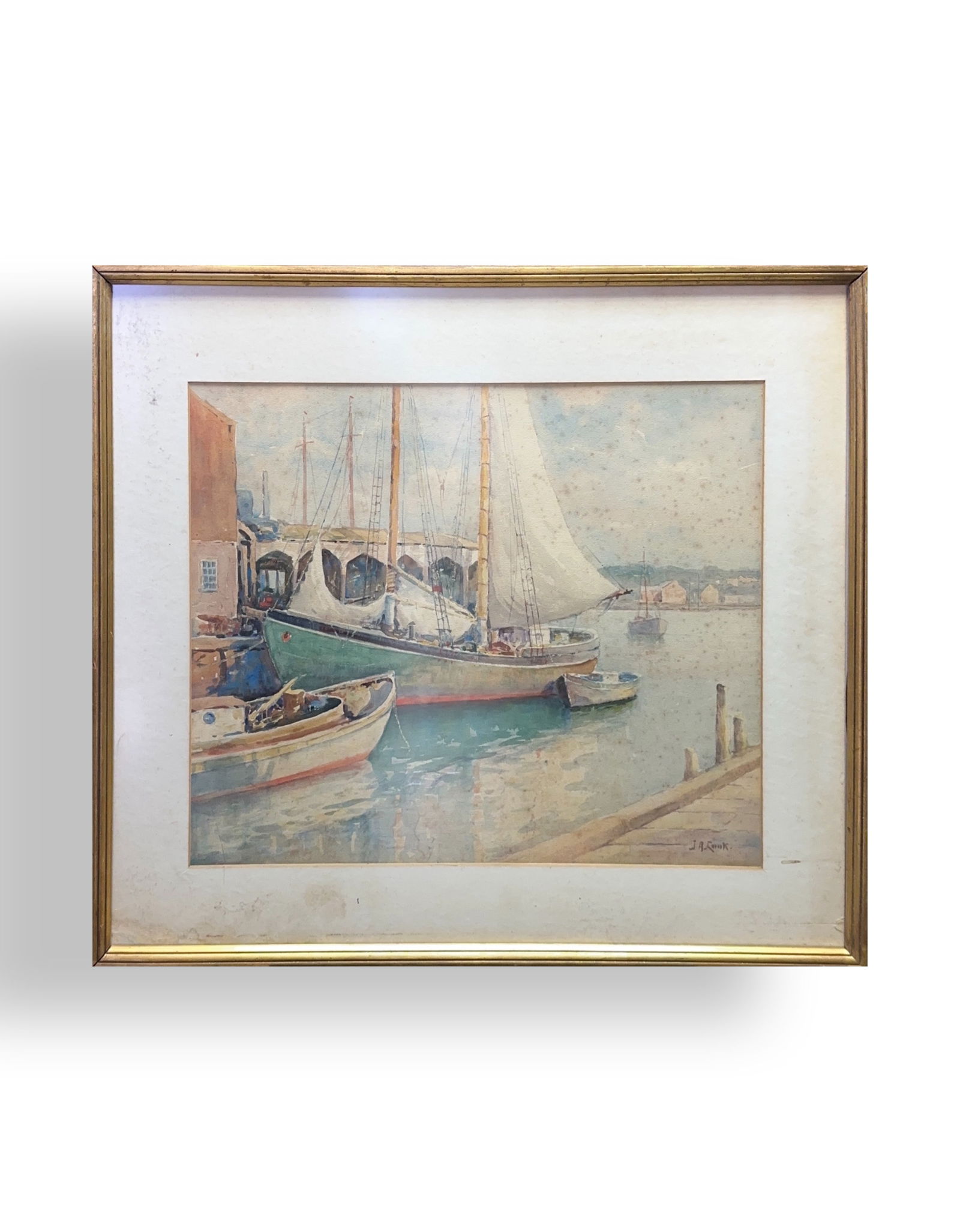 John A. Cook, Watercolor on Paper, American (1870 - 1936) (1 of 8)