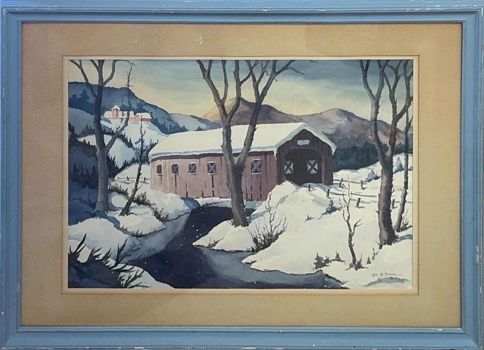 Leo B. Blake, Watercolor on Paper, American (1887 - 1976) (1 of 8)