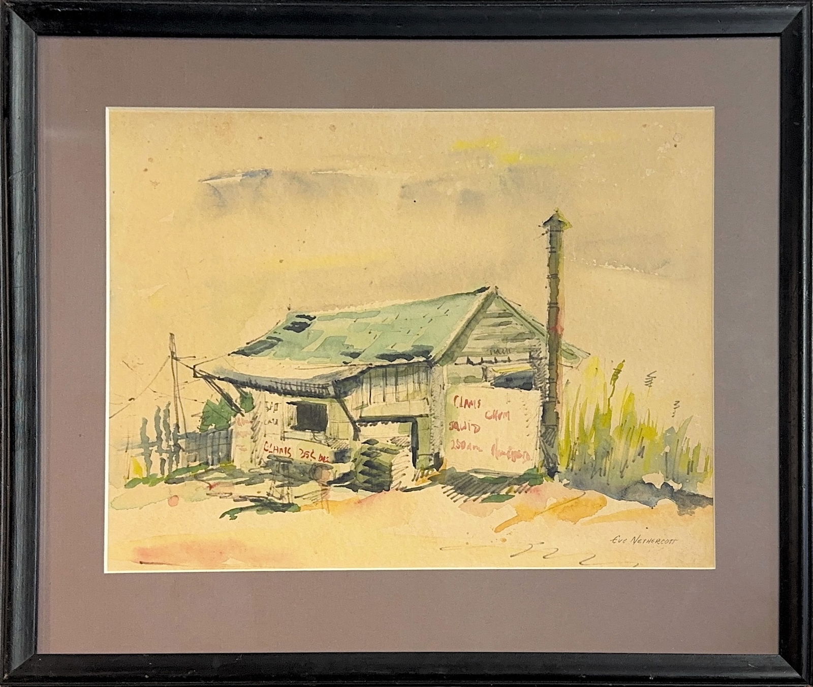 Eve Nethercott, Watercolor on Paper, American (1925 - 2015) (1 of 7)