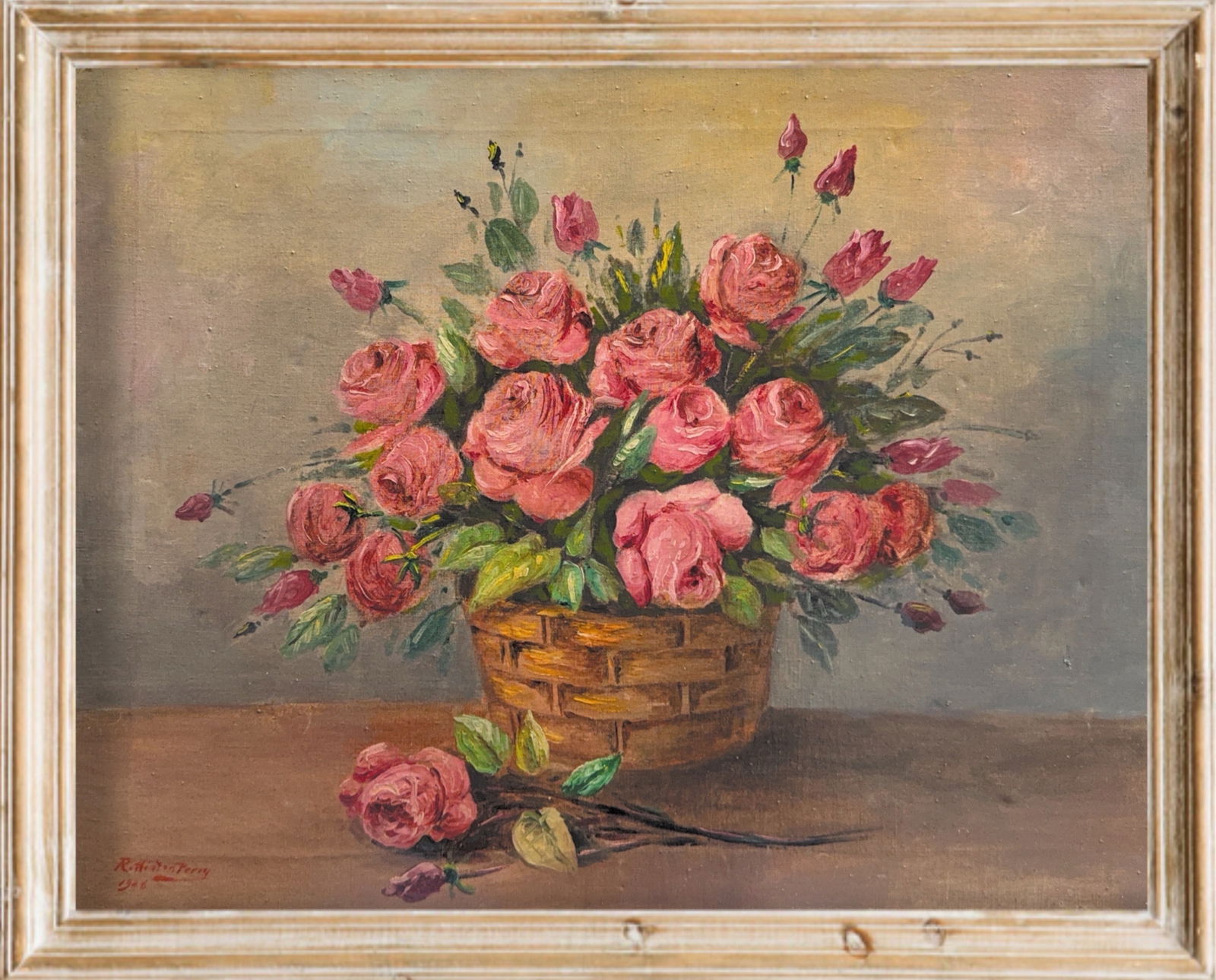 Roland Hinton Perry, Oil on Canvas, American (1870 - 1941): Roland Hinton Perry, sculptor and painter, was born in New York City. Educated in private schools, Perry entered Ecole des Beaux Arts in 1890 at the age of 19. At the age of 21, however, Perry turned