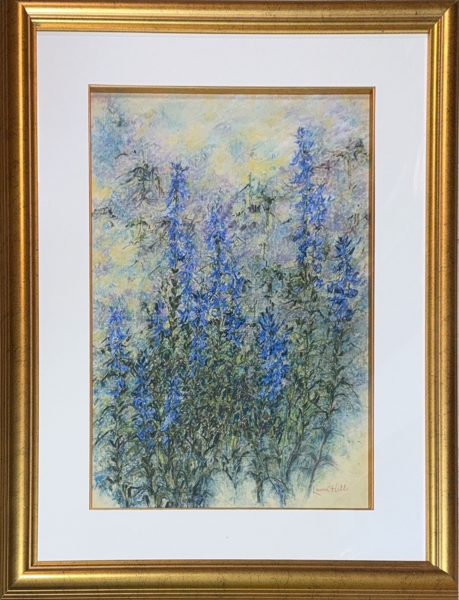 Laura Hills, Pastel/Mix-Media on Paper, American( 1859 - 1952) (1 of 8)