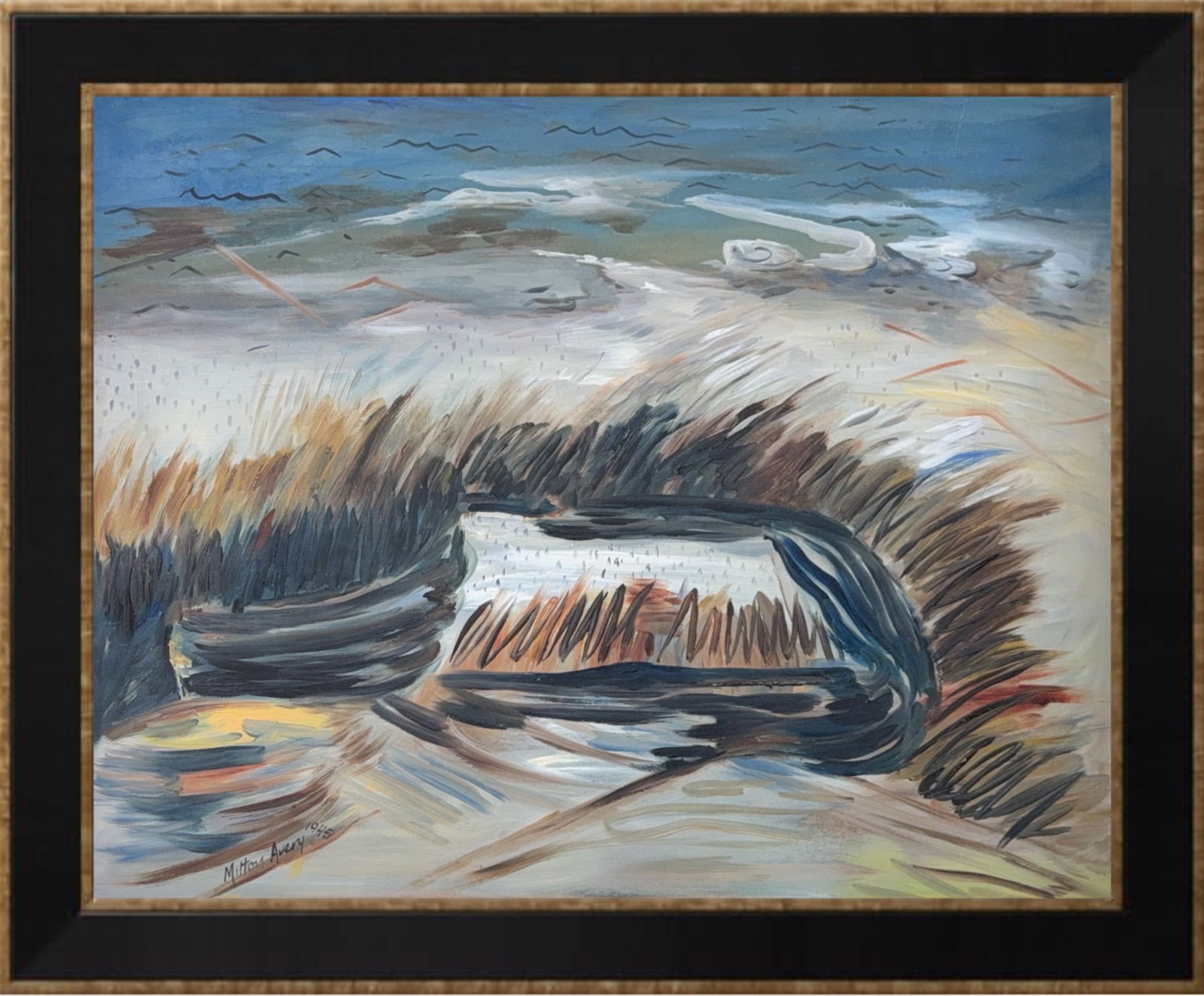 Milton Avery, Gouache/Mix-Media on Paper, American (1885 - 1965) (1 of 8)