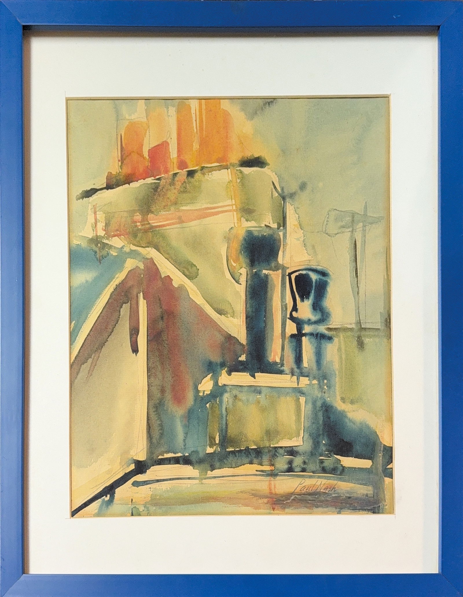 Paul Nash, Goauche/Watercolor on Paper, English (1889 - 1946) (1 of 7)